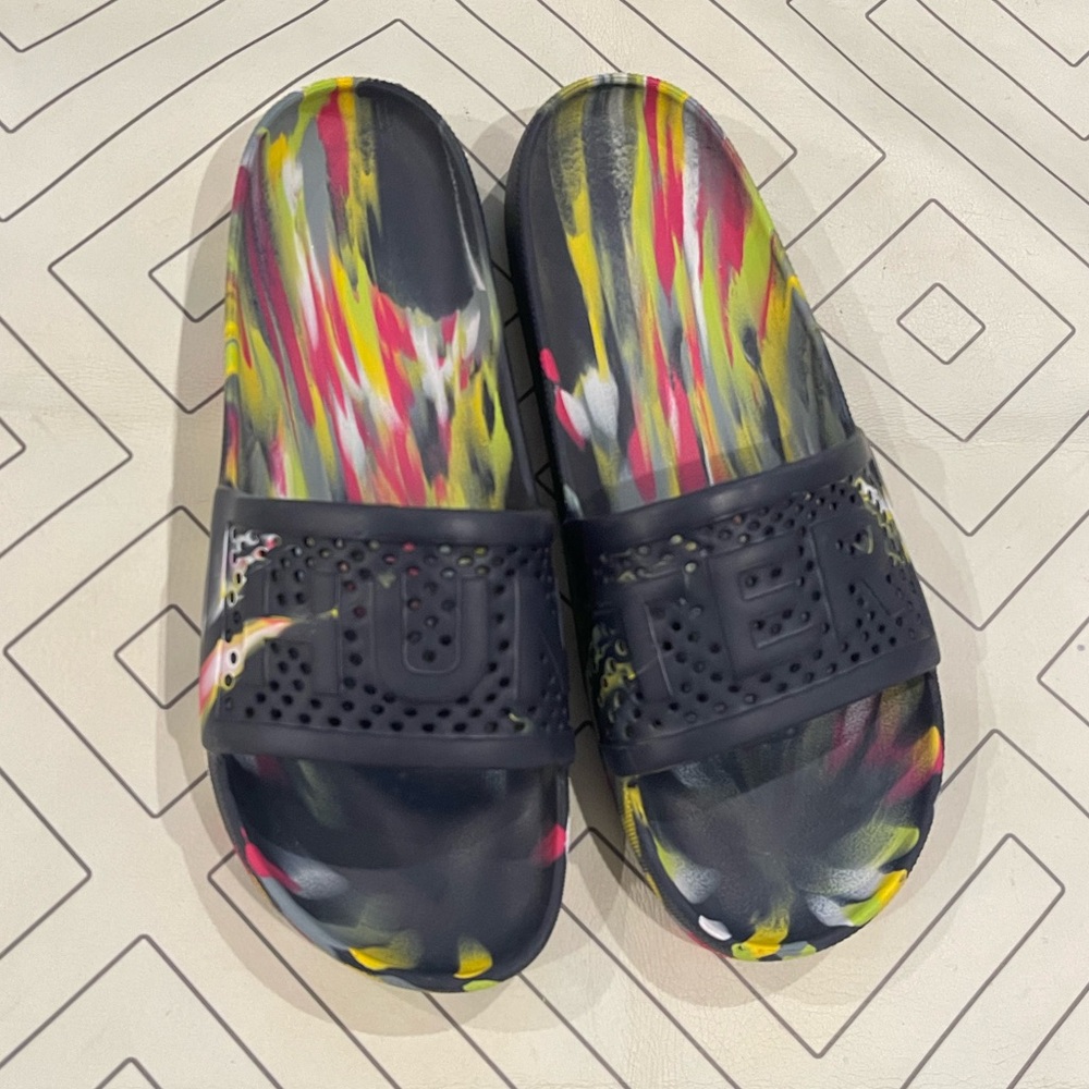 Hunter Colorful Slide Sandals - Picture 2 of 9
